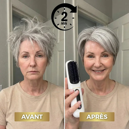 Lissorya™ | Brosse pour Cheveux Courts