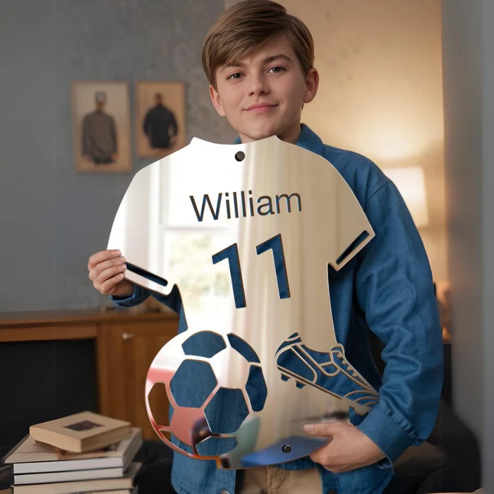 Lumifoot™ | Miroir LED Football Personnalisé