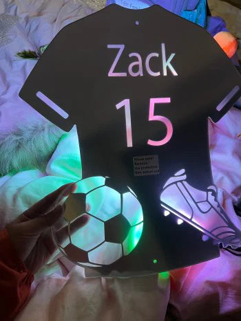 Bambino con il suo specchio LumiFoot