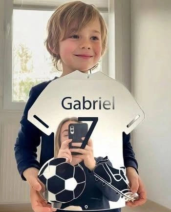 Bambino con il suo specchio LumiFoot